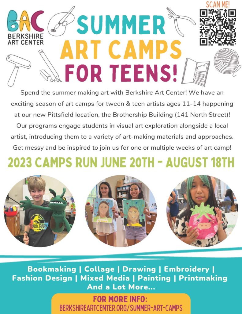 Berkshire Art Center Summer Art Camps for Teens! W.E.B. Du Bois