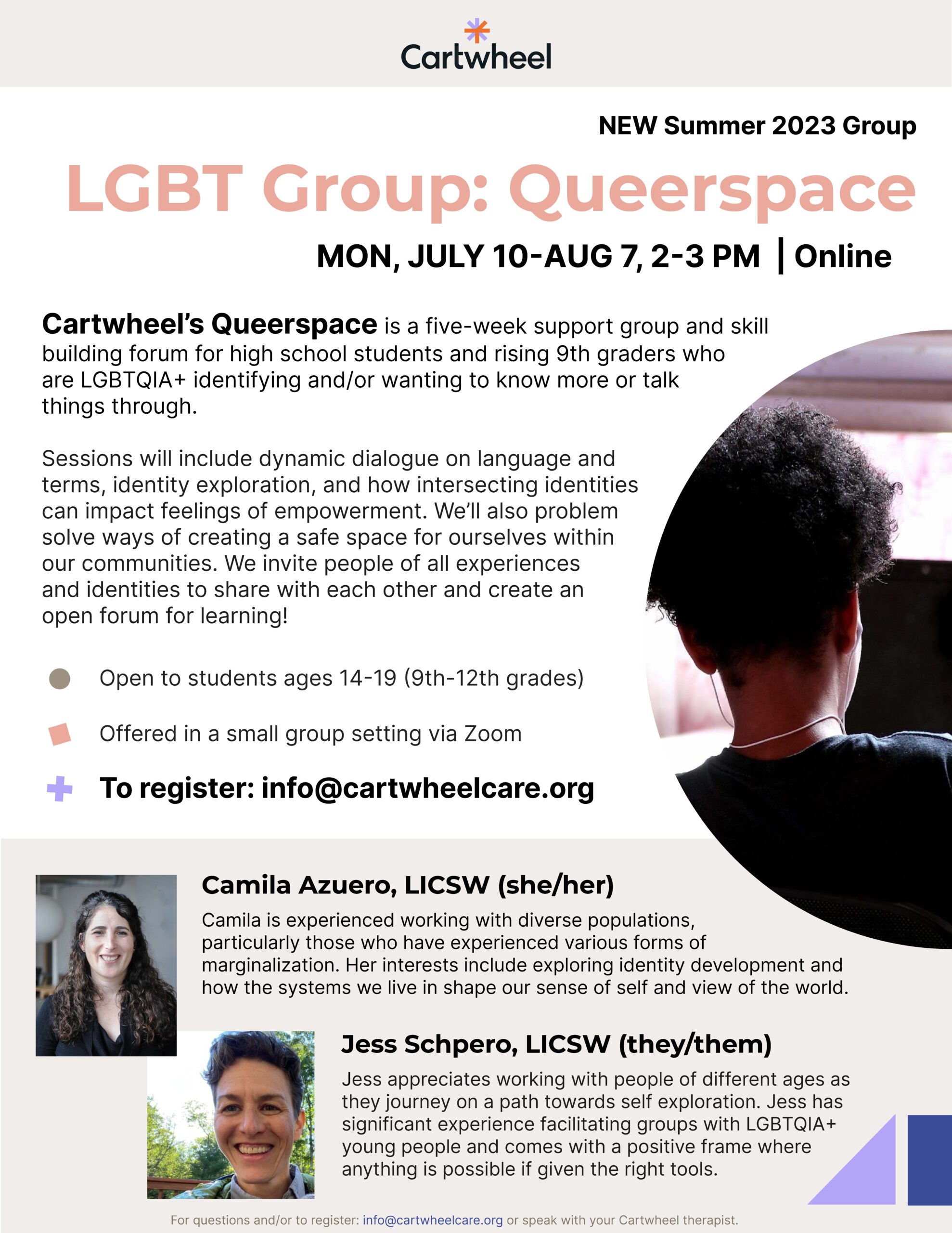 LGBT Group: Queerspace–New Summer 2023 Group On Cartwheel | W.E.B. Du ...