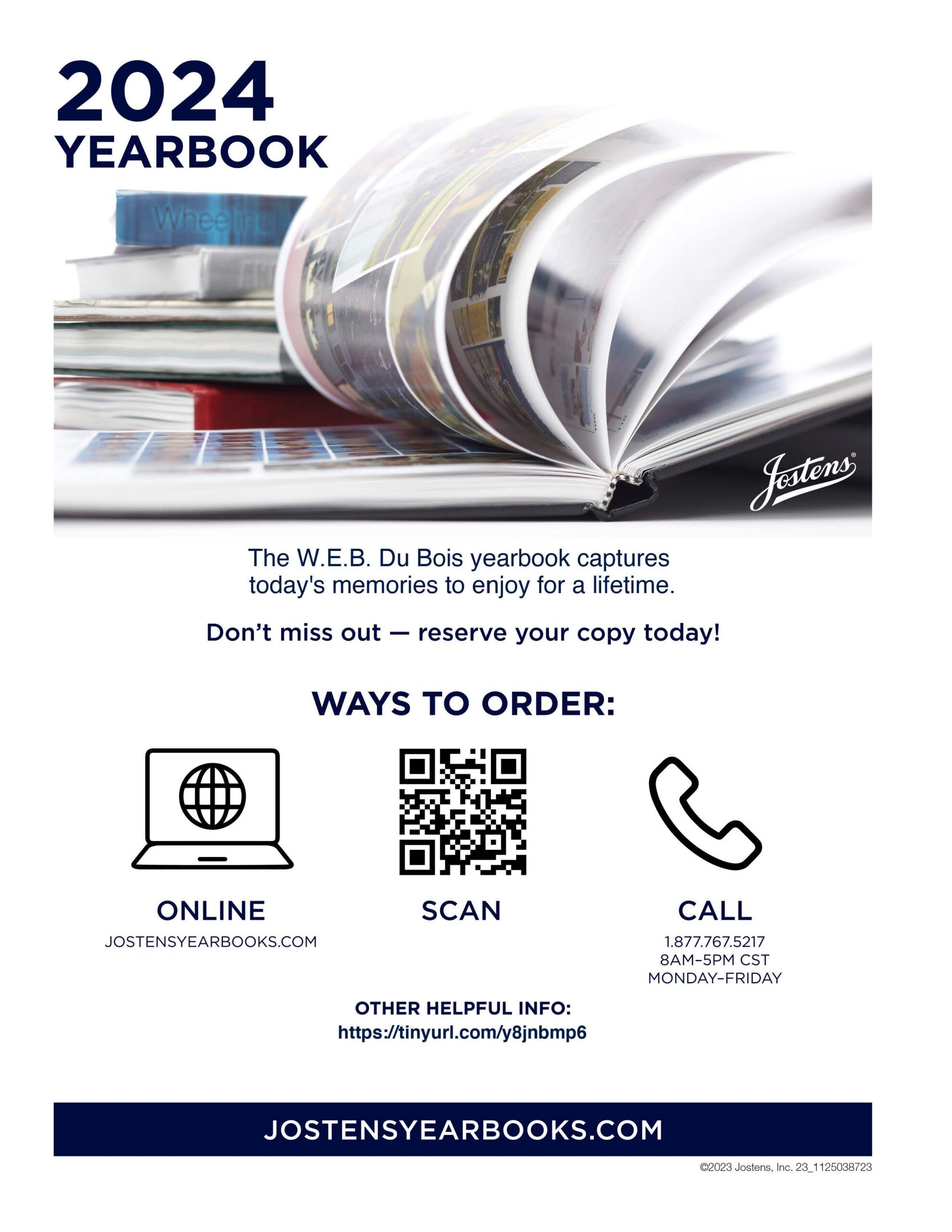 2024 Yearbook Flyer W E B Du Bois Regional Middle School   2024 Yearbook Flyer  Scaled 